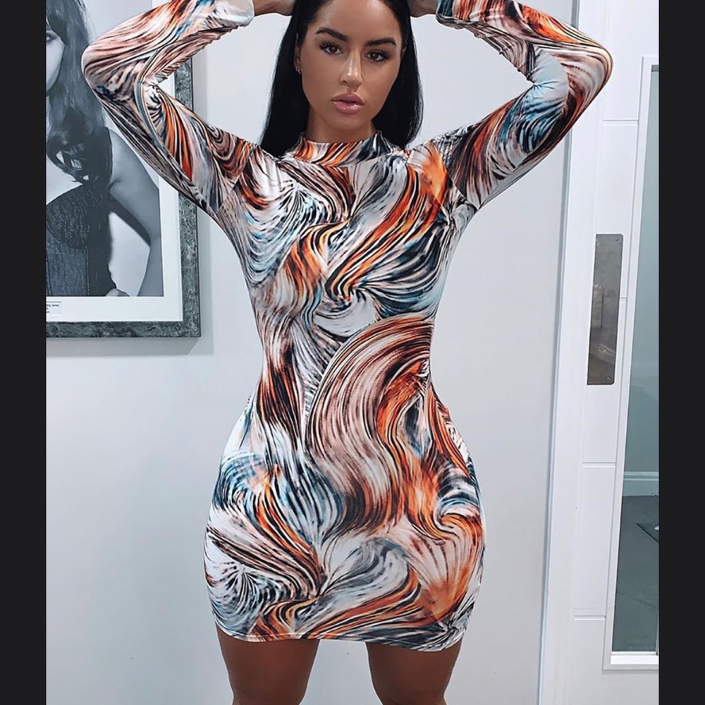 Colorful FN bodycon - Picture 5 of 5
